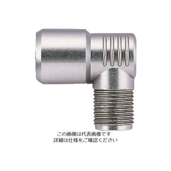 日本アンテナ L型接栓 プッシュプラグーF座L型 LP-P 1個 167-1150（直送品）