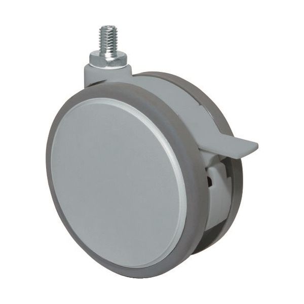 東海キャスター 東海 デザインキャスター ライトグレー130径 F130N12WSL-22 1個 176-6378（直送品）