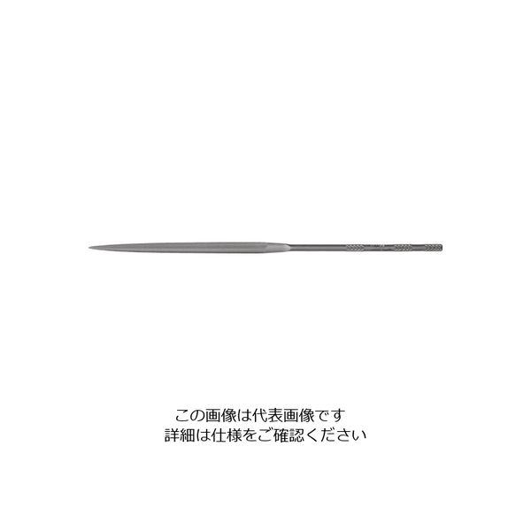 ツボサン バローベ ニードルヤスリ エンビ 180mm #2 LA2403-180-2 1本 852-8286（直送品）