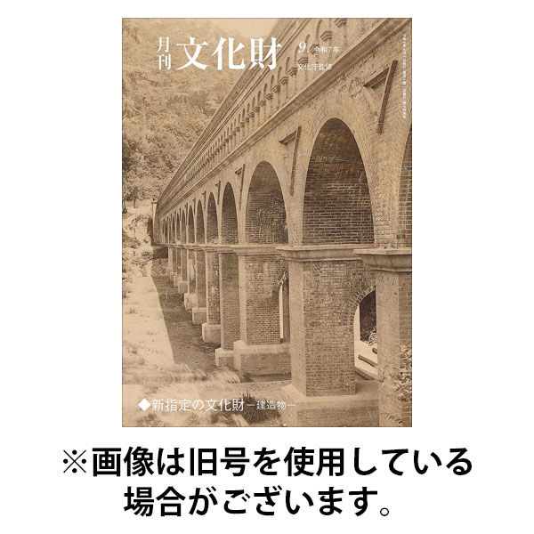 月刊文化財 2025/12/25発売号から1年(12冊)(雑誌)（直送品）