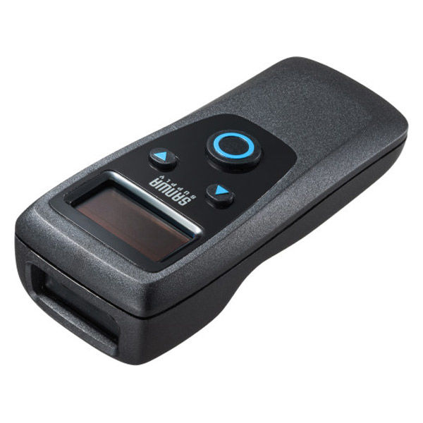 サンワサプライ  モバイルワイヤレス2次元バーコードリーダー（液晶付き） BCR-BT2D14BK（直送品）