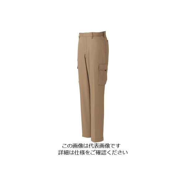 アイトス カーゴパンツ(ノータック)(男女兼用) カーキ L 30551-025-L 1着 139-3645（直送品）