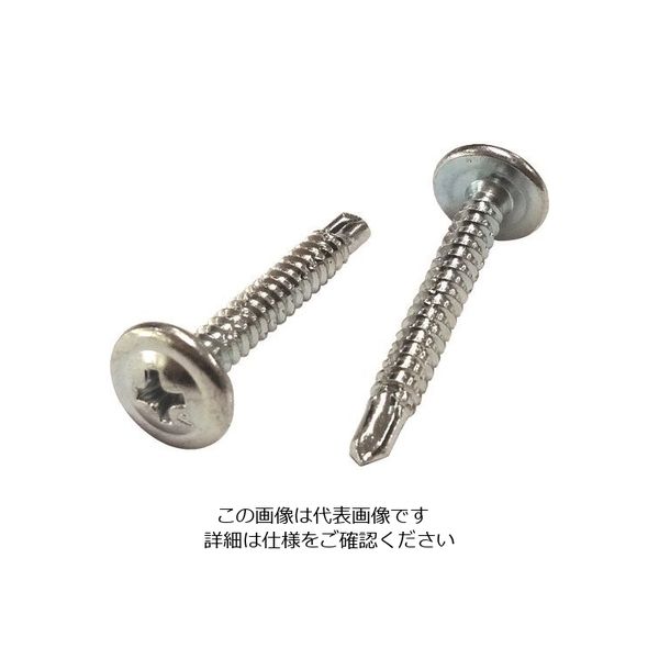 ドリルねじ ピアス シンワッシャー 細目24山 鉄 三価クロメート 5×22 (1000本入) PIAS-SWT-SS-3W-522（直送品）