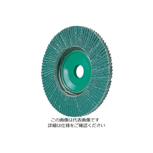 MURAKO ディスクペーパー “ジスクホイールα” ジルコニア 外径100Φ 15穴 100# DA10015H15Z-100（直送品）