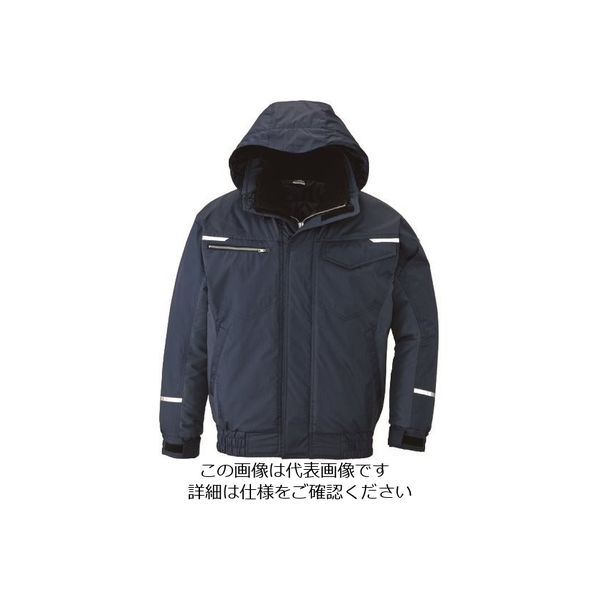 アイトス 制電防寒ブルゾン ネイビー AZ9366-008-3L 1着 226-1338（直送品）