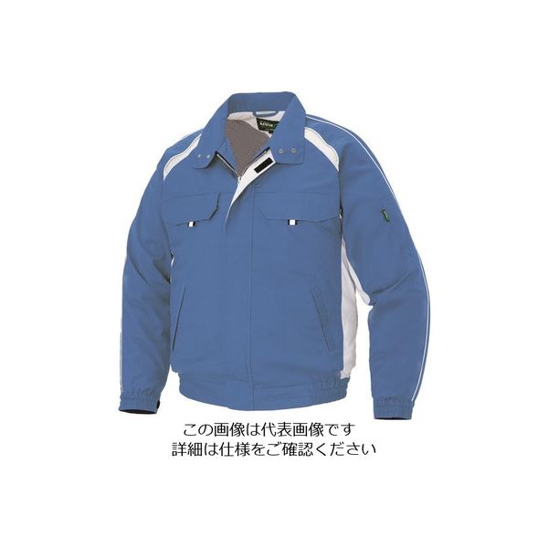 アイトス 長袖ブルゾン(空調服TM)(男女兼用) ロイヤルブルー M 1799-006-M 1着 143-6642（直送品）