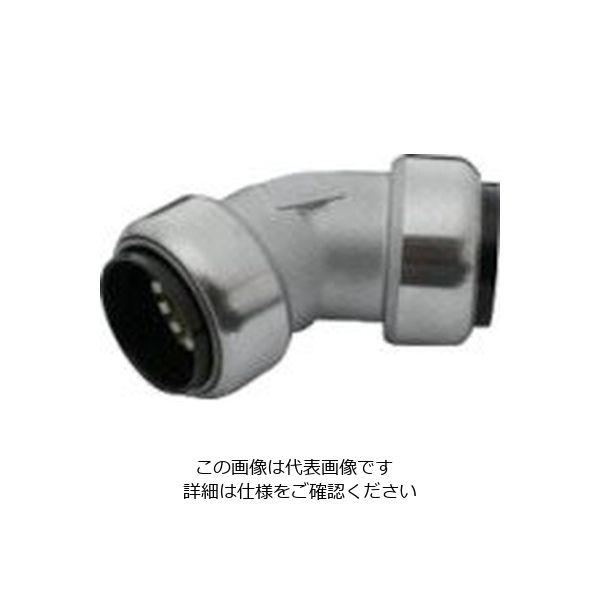 イノック イノクイック 45°エルボ 304IQ45L20SU 1個 806-5102（直送品）