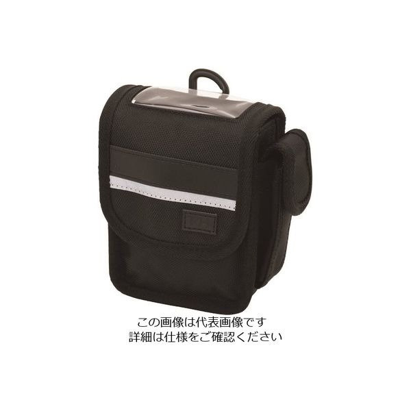 基陽 KH BASIC ベルトポーチ フタ付 BS2013 1個 127-1214（直送品）