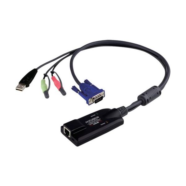 ATEN コンピューターモジュール USB /バーチャルメディア/オーディオ対応 KA7176 1台 115-2797（直送品）
