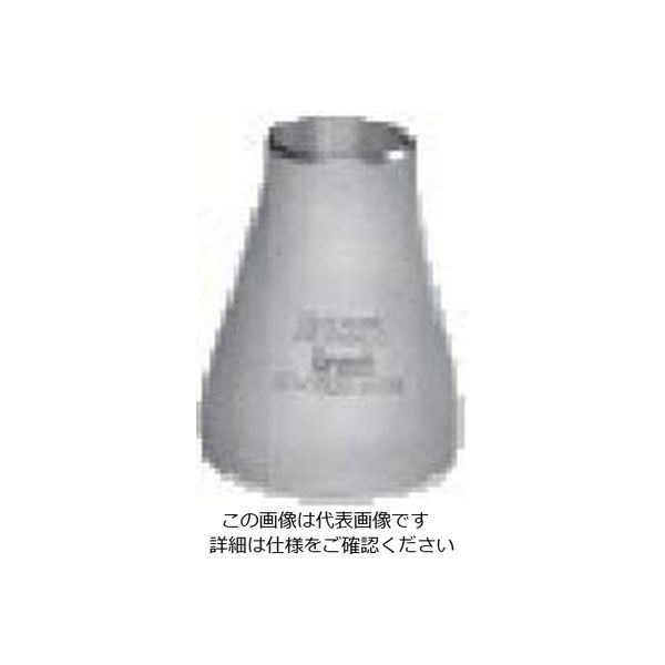 イノック コンセントリック・レジューサー SUS304 RC 20A×15A 呼び厚さ10S 806-4508（直送品）