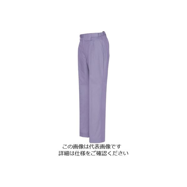 アイトス レディースシャーリングパンツ(1タック) ミストバイオレット 5L 5573-076-5L 1着 139-6762（直送品）