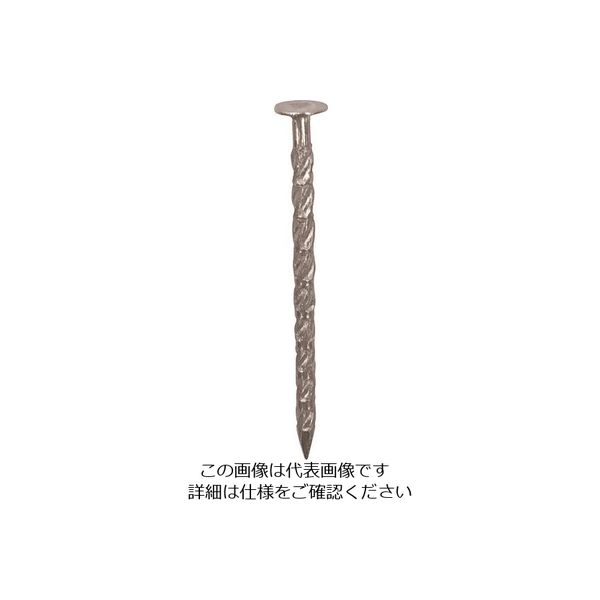 ダイドーハント SP ステンレス パワースクリュー釘 平頭 3.4x75 400g(約70本) 00046956 1箱 223-6463（直送品）