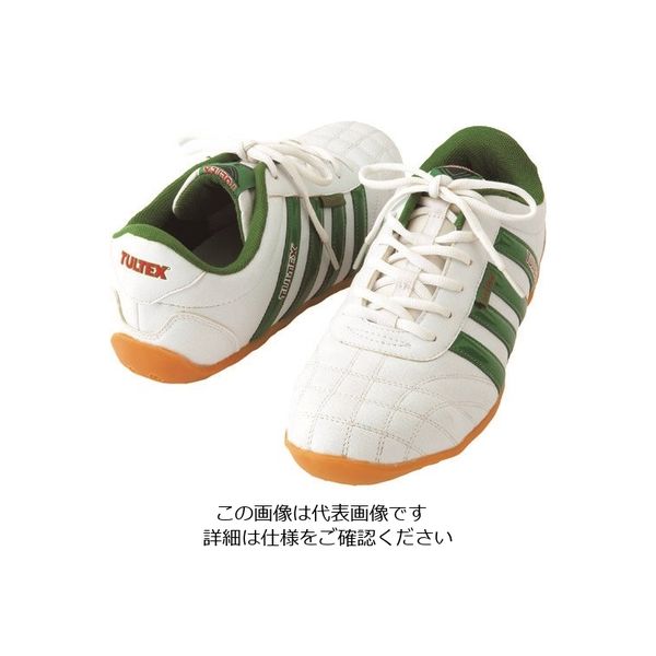 アイトス セーフティーシューズ(4本ライン) ホワイトXネイビー 22.0 AZ-51603-001-22.0 1足 166-1285（直送品）