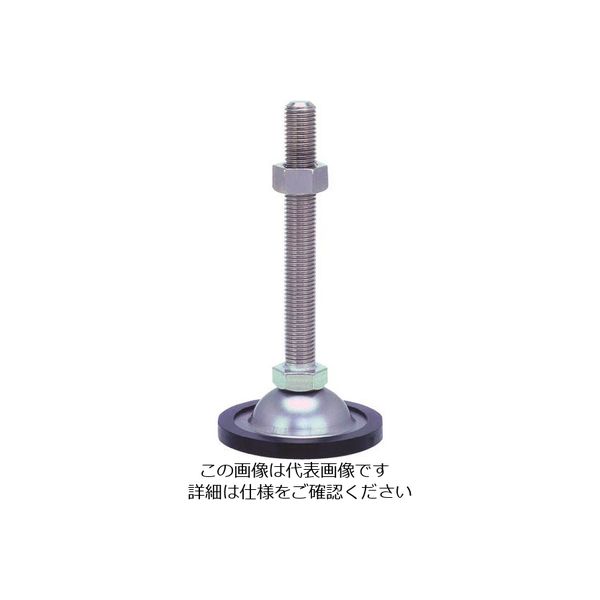 コノエ SーM2キズ防止プラ付 サンアジャストボルト ステンレス製 10x75 S-MS2 1本 197-7553（直送品）