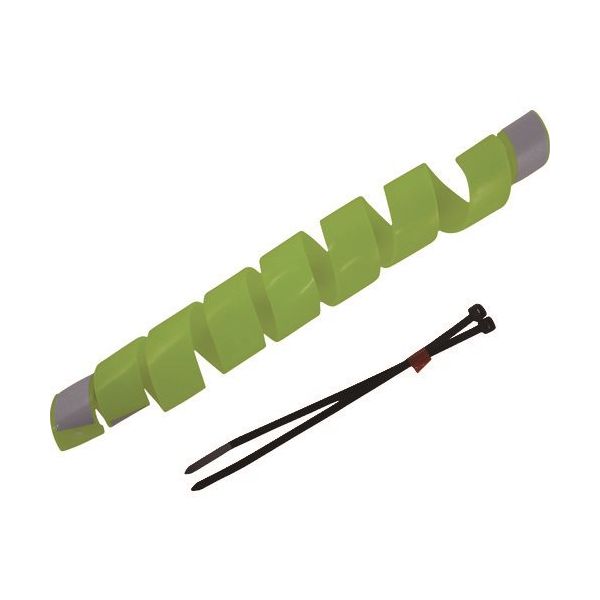 ダイドーハント DAIDОHANT 蛍光安全スパイラル(蛍光安全標識) イエロー 3本入り 10157513 1袋(3本) 144-5055（直送品）