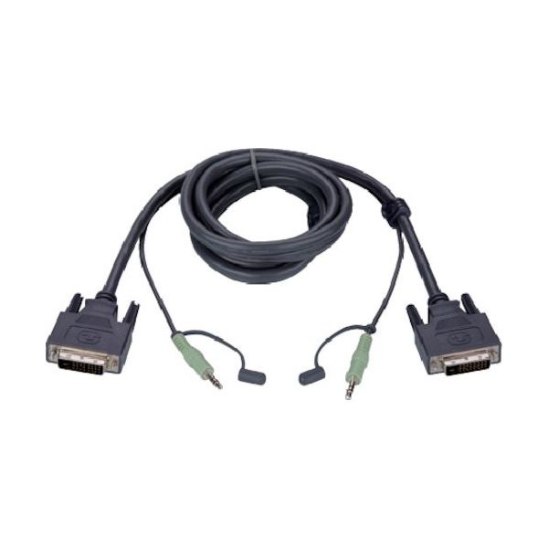 ATEN DVI ビデオ ケーブル オーディオ対応 1.8m 2L-7D02V 1本(2m) 115-2078（直送品）