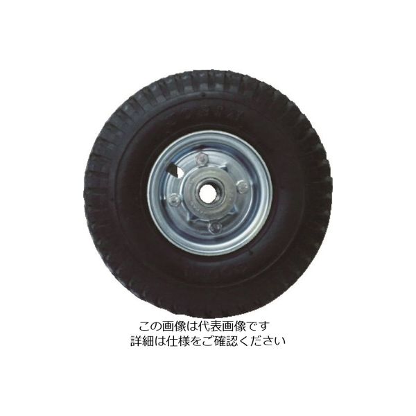 ヨドノ ノーパンクタイヤ AL8X3 1個 133-6017（直送品）