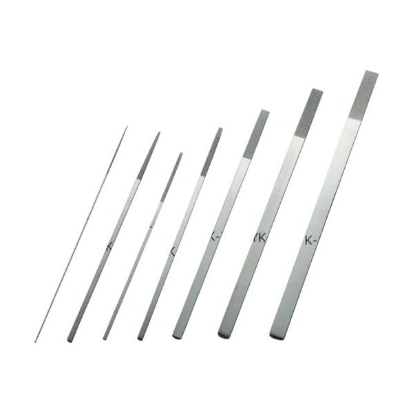 ヤマグチ 金型・精密仕上用ダイヤモンドヤスリ 1パイ丸 YK-7 1本 852-9151（直送品）