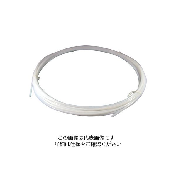 オートニクス テフロンホース 6mm 白 (10m巻) PAM-TT60 1袋 814-4859（直送品）