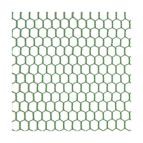 ダイドーハント ビニール 亀甲金網 線径0.85x目10mm 幅450mm x 長さ30M巻 10160216 1巻 223-6482（直送品）