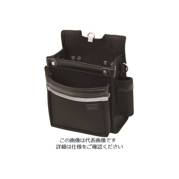 基陽 KH BASIC 腰袋 大 ホルダー付 BS08 1個 127-1182（直送品）