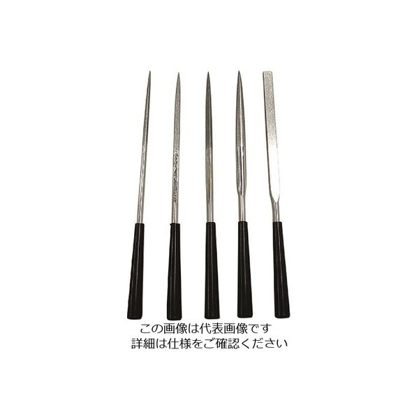 アルゴファイルジャパン アルゴファイル DSファイル(精密ダイヤモンドヤスリ) HDS5201 1パック(5本) 205-6450（直送品）