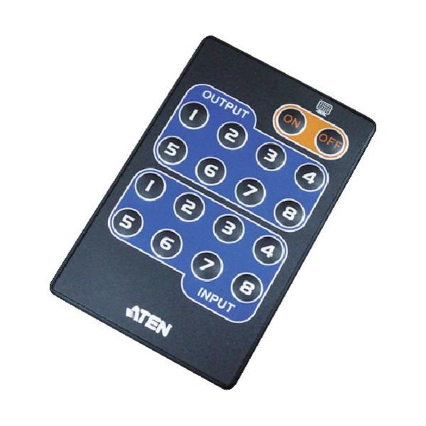 ATEN（エーテン） ATEN IRリモコン/VM0808H用 2XRT-0106G 1個 115-2263（直送品）