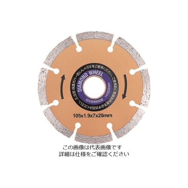 小山金属工業所 アイウッド セグメント 105X1.9X20 89704 1枚 827-5306（直送品）