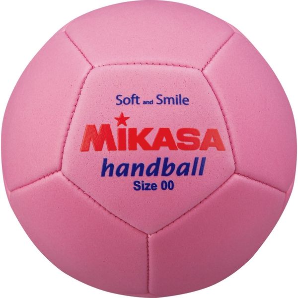ミカサ スマイルハンドボール(直径14cm) ピンク STPEH00-P　4個（直送品）
