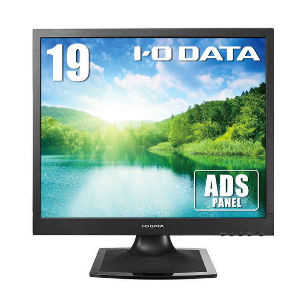 I-O DATA 19型スクエア液晶ディスプレイ ホワイト LCD-AD192SEDSW