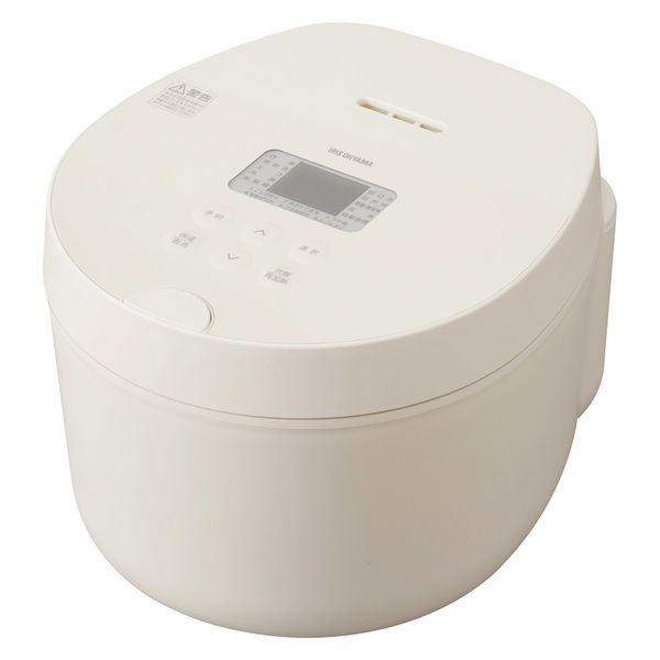アイリスオーヤマ IHジャー炊飯器 5.5合 RC-ILA50-W 1台 - アスクル