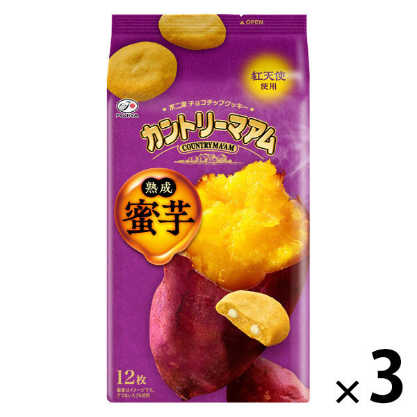 クッキー ビスケット 個包装 カントリーマアム 熟成蜜芋 12枚入