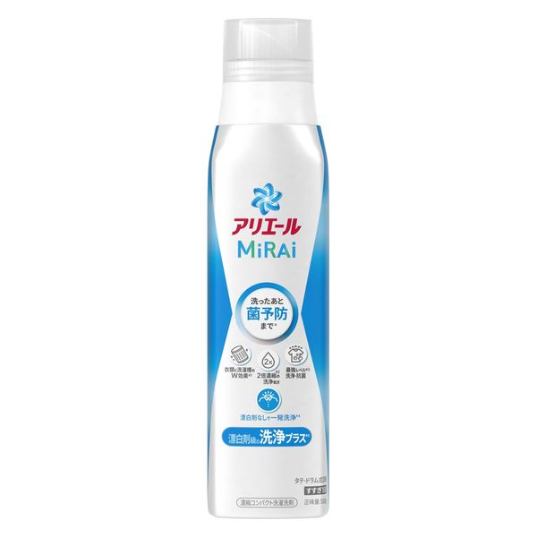 アリエール MiRAi（ミライ） 洗浄プラス 本体大 510g 1個 洗濯
