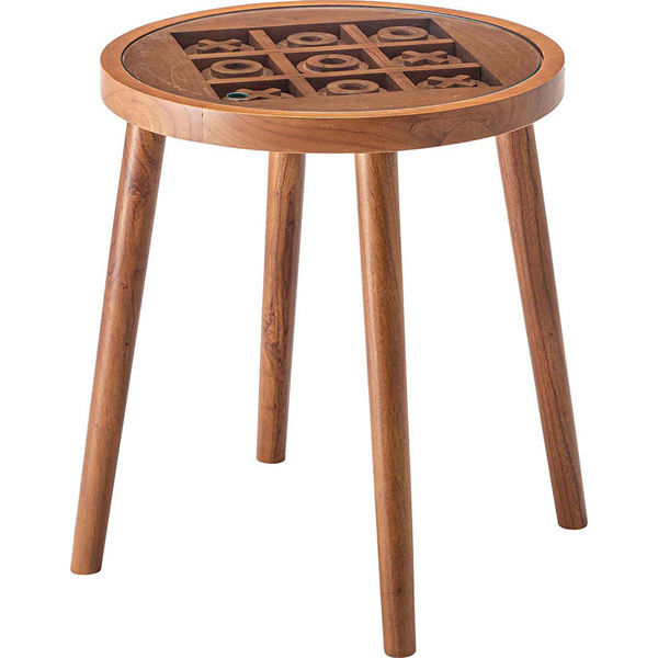 サイドテーブル　ボードゲームテーブル　GT-780BR　コレクションテーブル ボードゲームテーブル GT-780 送料無料 サイドテーブル ラウンド