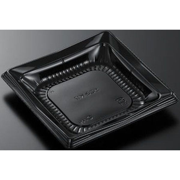 中央化学 どんぶり容器 CT かこみ K17 黒-BK 身L1 00690739 1ケース(1200個(50個×24))（直送品）