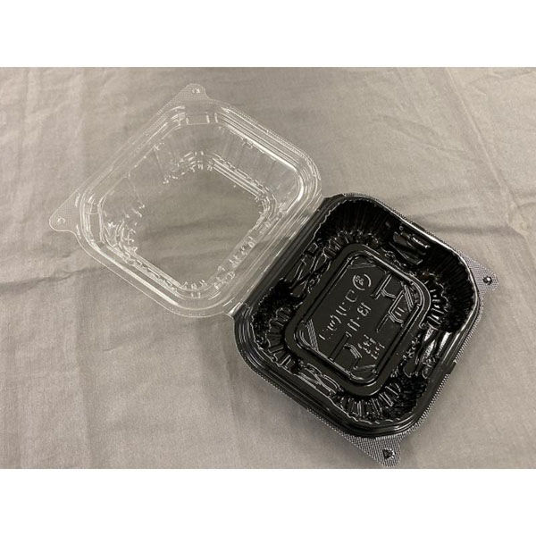 中央化学 フードパック ワンパック13-11 黒 00782197 1袋(50個)（直送品）