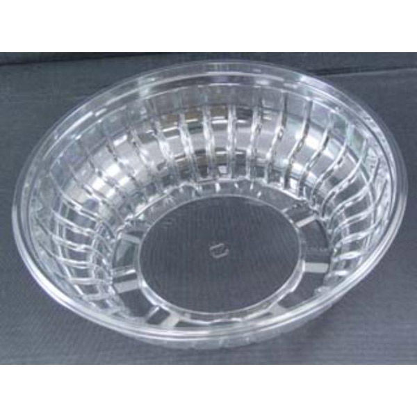 リスパック 冷麺容器 バイオ M 大 カーブ 深 本体 PABS460 1ケース(600個(50個×12))（直送品）