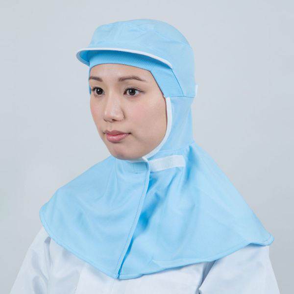 日本フィットフード 衛生用帽子 フィットフード FH-210B ブルー