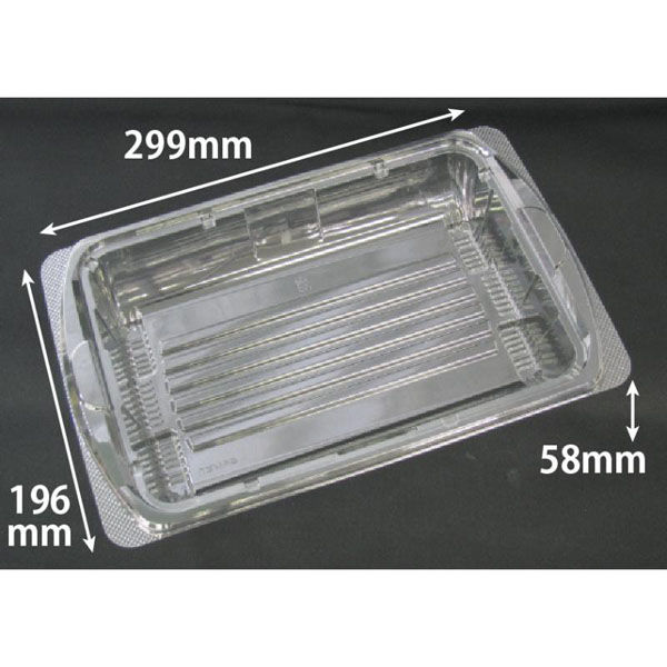 リスパック 汎用トレー バイオ アールケース 30-20B PKCC442 1袋(25個)（直送品）