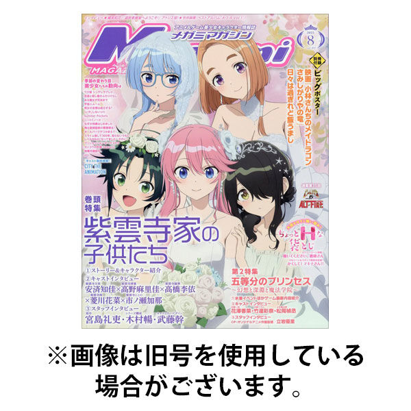 Megami Magazine(メガミマガジン） 2025/11/29発売号から1年(12冊)(雑誌)（直送品）