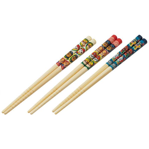 スケーター 箸 竹箸 16.5cm パウパト25 3膳入 478046 1個（直送品）