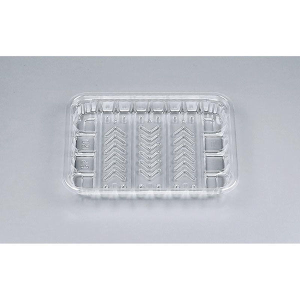 シーピー化成 透明トレー CP-120 SS 0010120003370 1ケース(3000個(100個×30))（直送品）