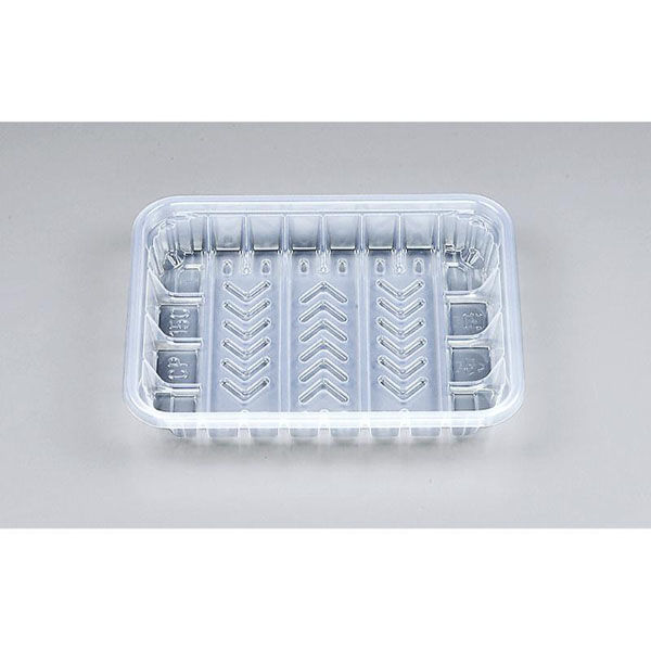 シーピー化成 透明トレー CP-150 C 0010150000060 1ケース(3000個(100個×30))（直送品）