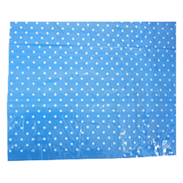 福井化成 ポリ風呂敷 水玉 70角 ブルー 00190395 1ケース(1000個(50個×20))（直送品）
