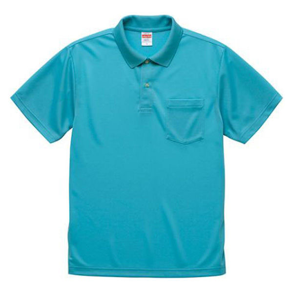 United Athle 男女兼用 4.1オンス ドライアスレチックポロシャツ ポケット付 591201