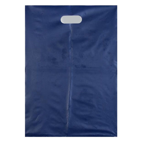 福助工業 ポリ手提袋 ニュー アームバッグ HDネイビーブルー (S) 00335498 1ケース(800個(50個×16))（直送品）
