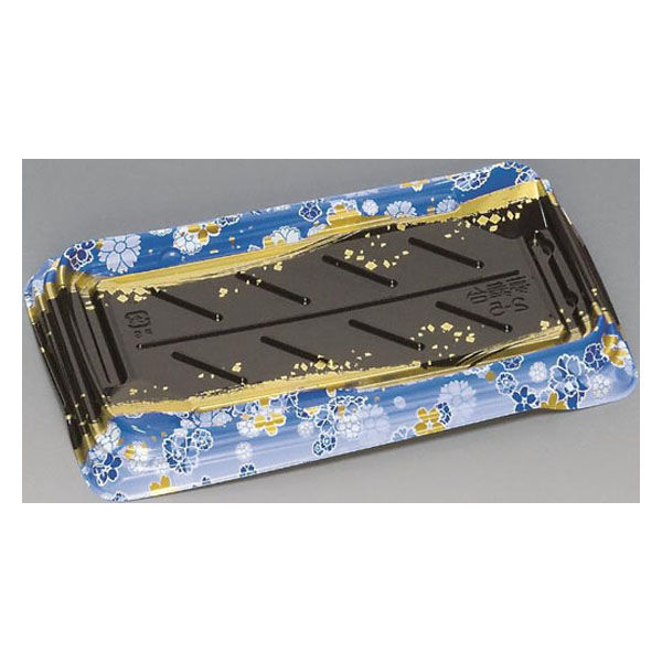 福助工業 寿司容器 夢舞台2-5H涼花青 00471904 1ケース(600個(50個×12))（直送品）