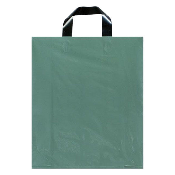福助工業 ポリ手提袋 カルチャーバッグ Lタイプ(グリーン) 小 00500021 1ケース(500個(20個×25))（直送品）