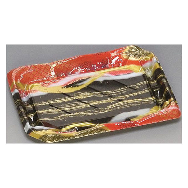 福助工業 寿司容器 花舞喜2-4H 花かすみ 00518324 1ケース(800個(50個×16))（直送品）