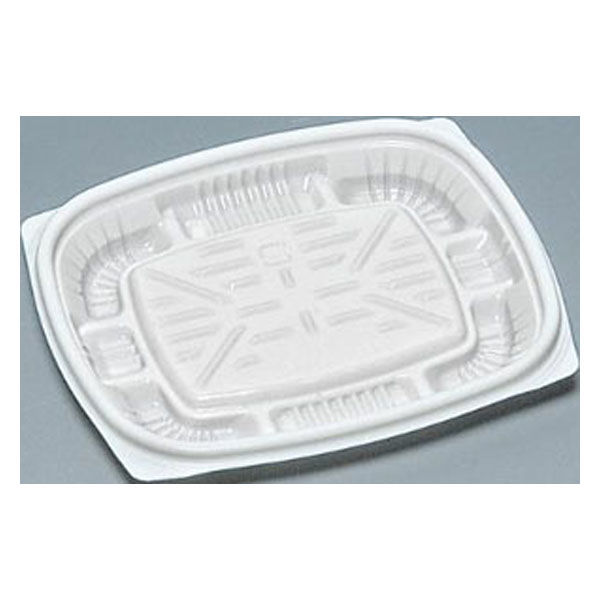 福助工業 惣菜容器 プリモ13-11H 白 00624599 1ケース(1600個(50個×32))（直送品）